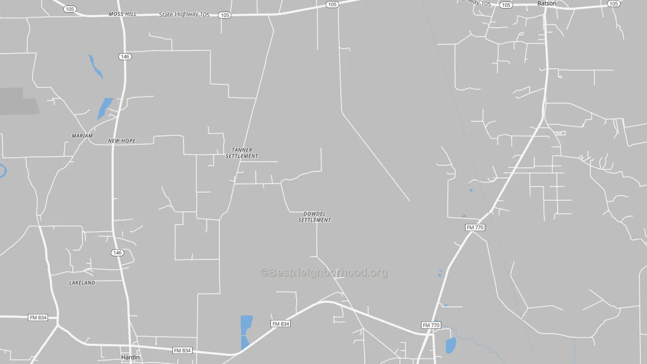 Transit Grade map of 77564, TX