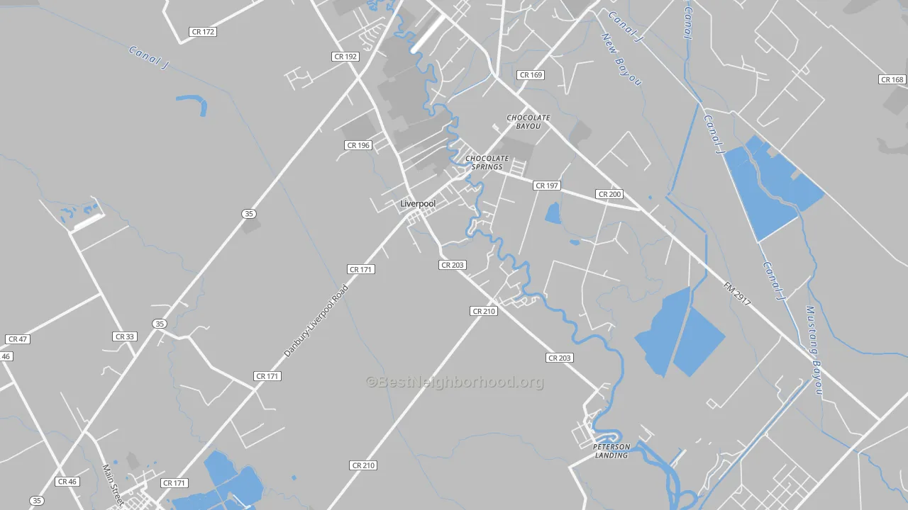 Transit Grade map of 77577, TX
