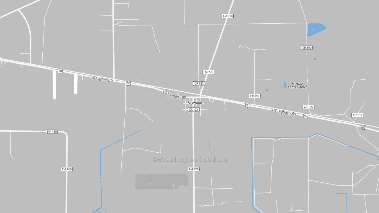 Transit Grade map of 77582, TX