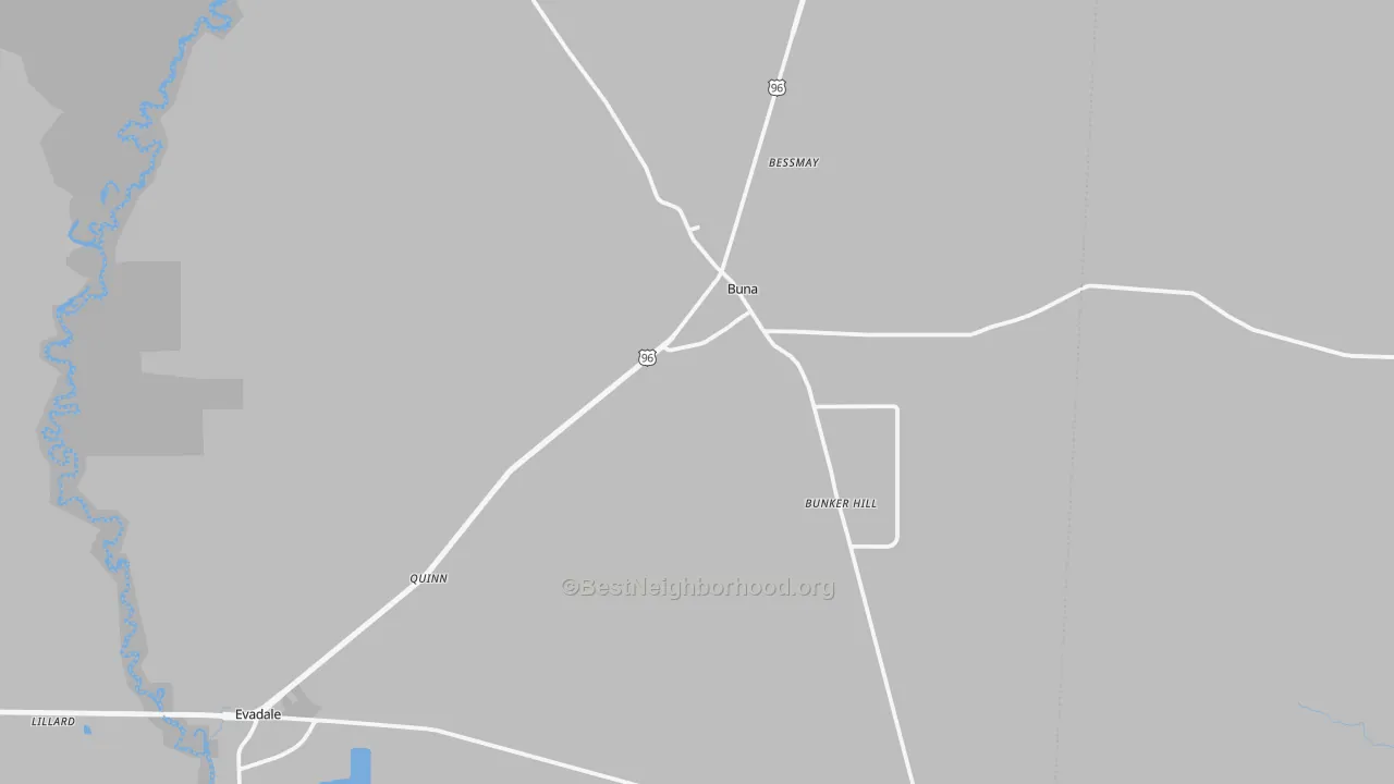 Transit Grade map of 77612, TX