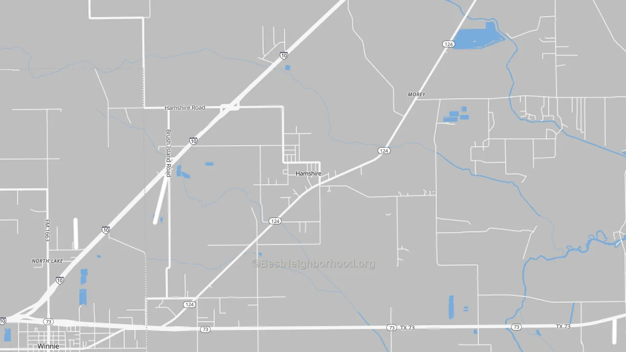 Transit Grade map of 77622, TX