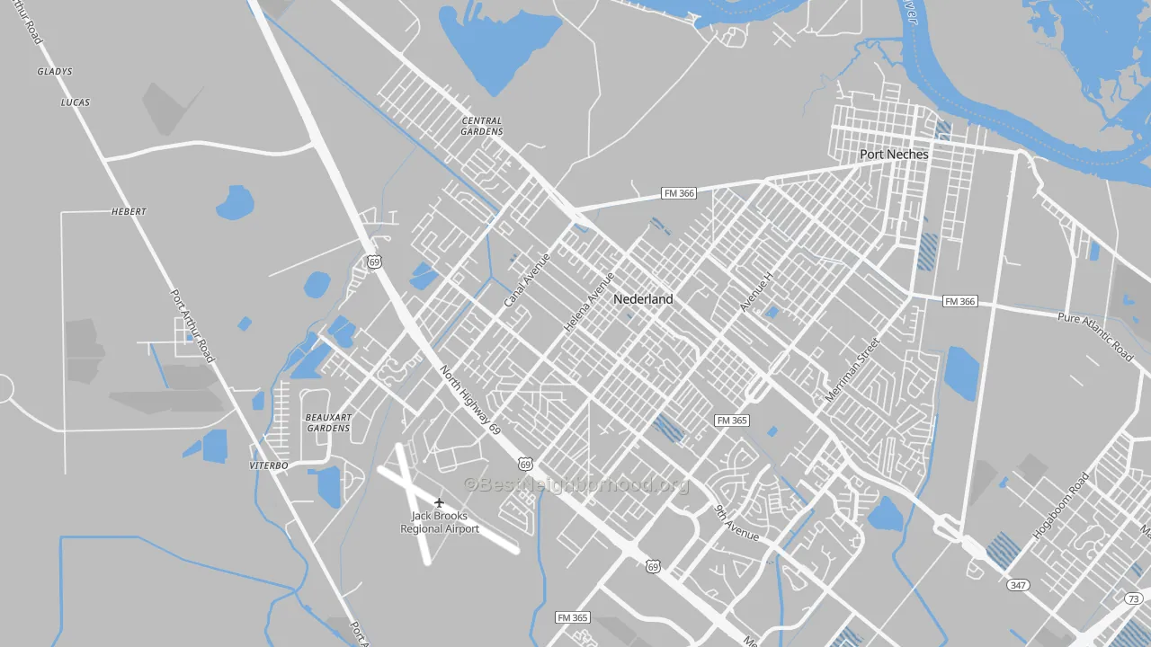 Transit Grade map of 77627, TX