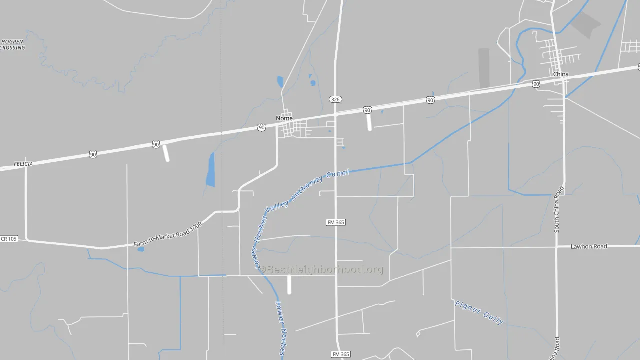 Transit Grade map of 77629, TX