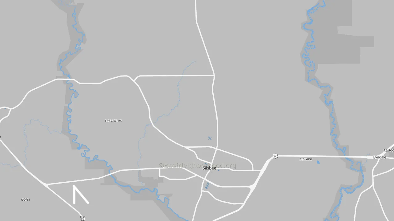 Transit Grade map of 77656, TX