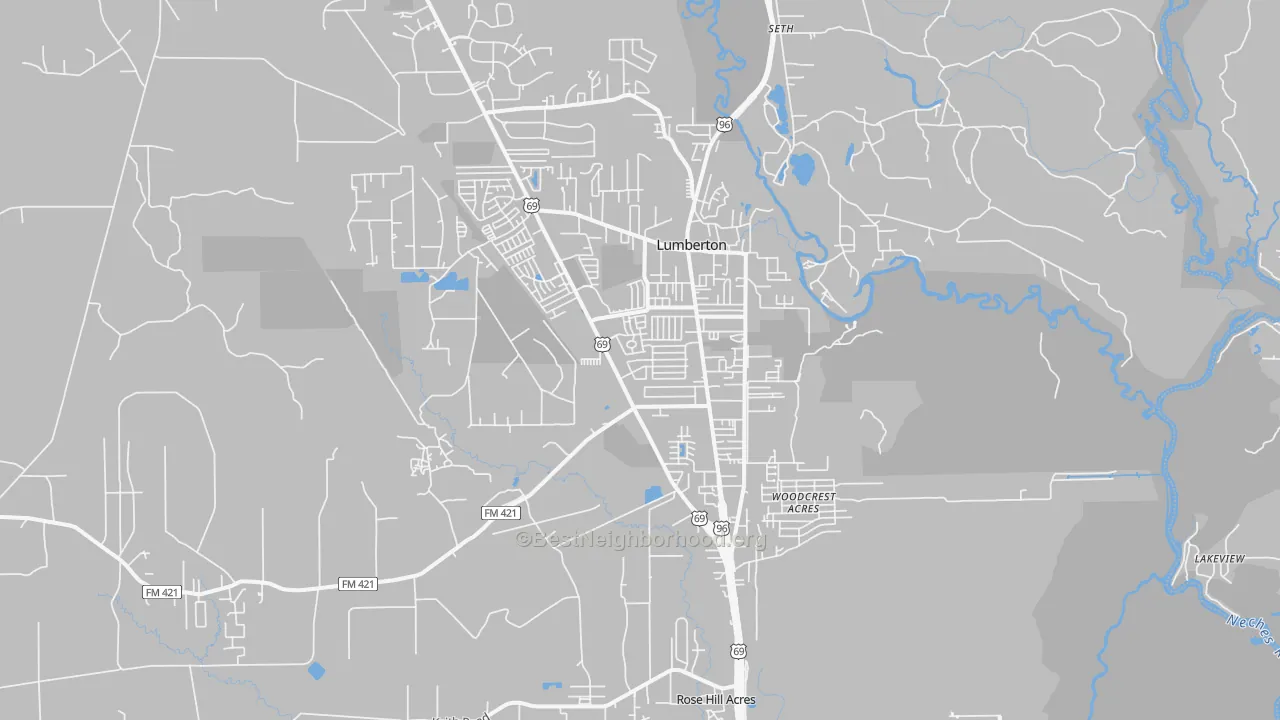 Transit Grade map of 77657, TX