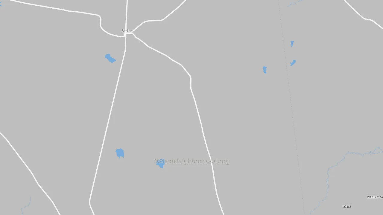 Transit Grade map of 77831, TX
