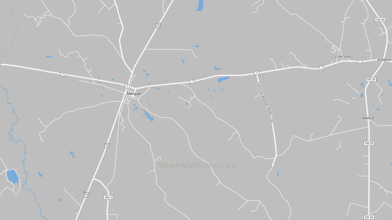 Transit Grade map of 77865, TX