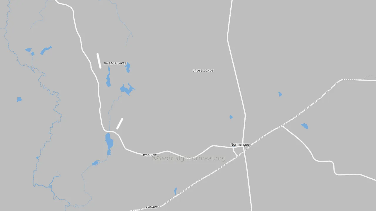 Transit Grade map of 77871, TX