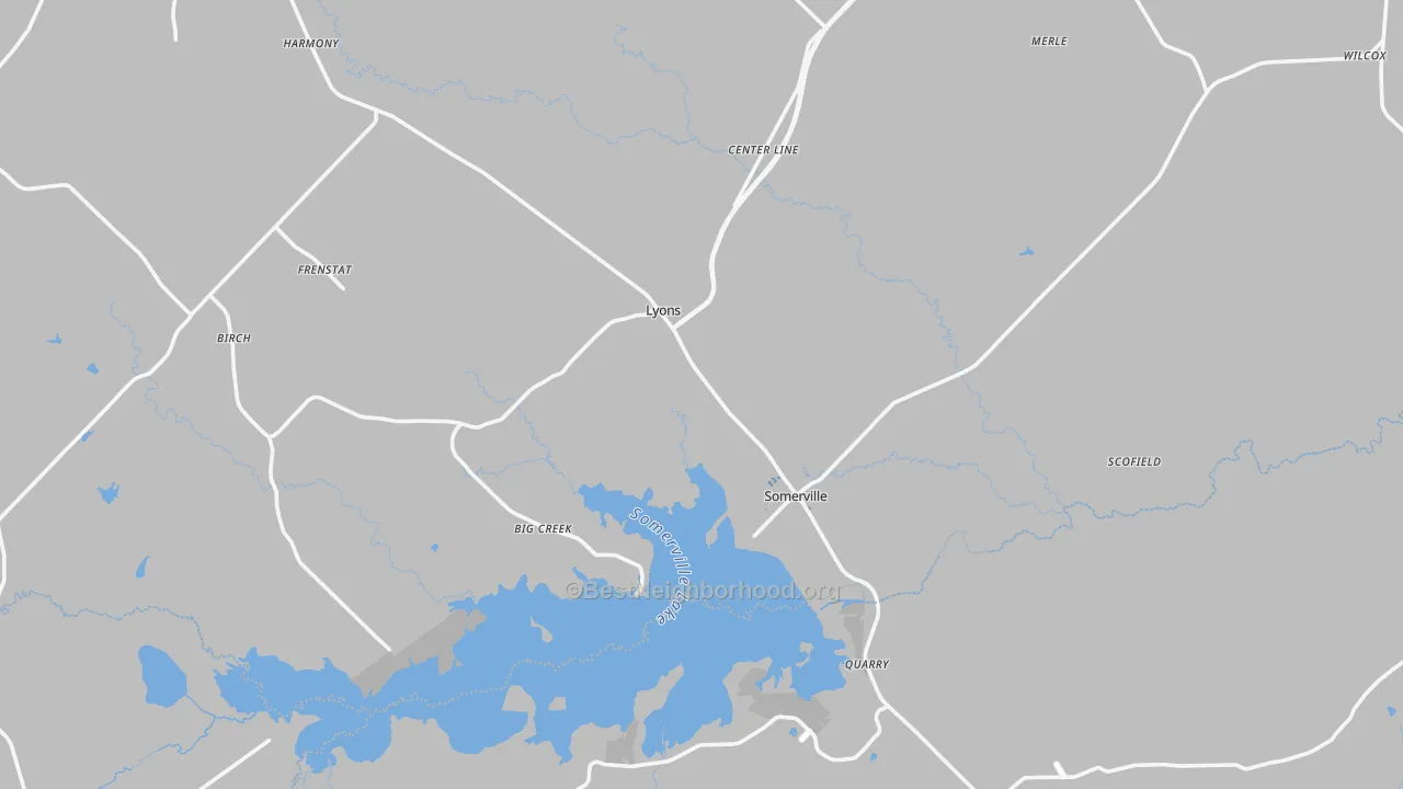 Transit Grade map of 77879, TX