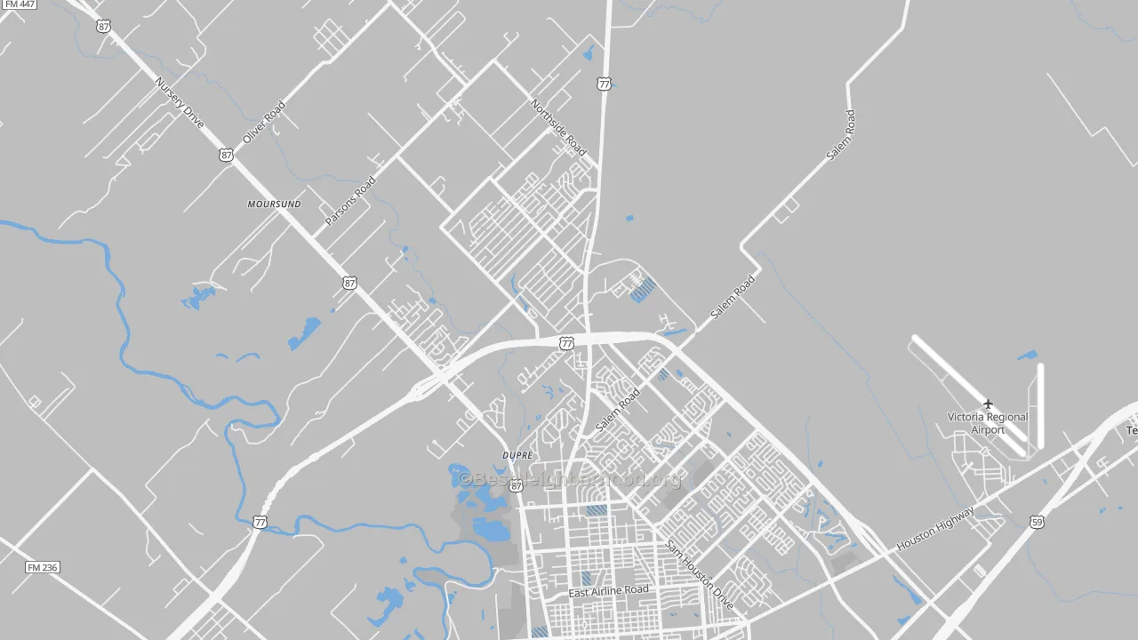 Transit Grade map of 77904, TX