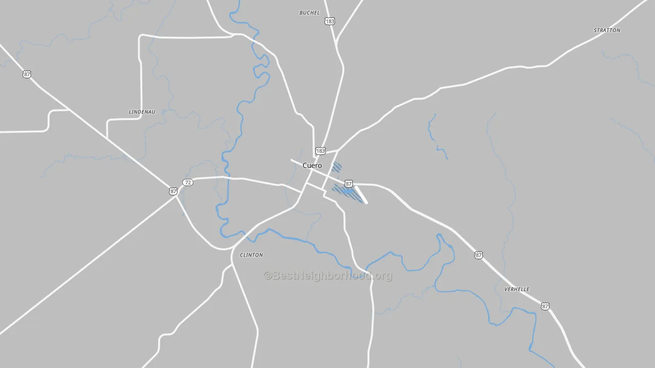 Transit Grade map of 77954, TX