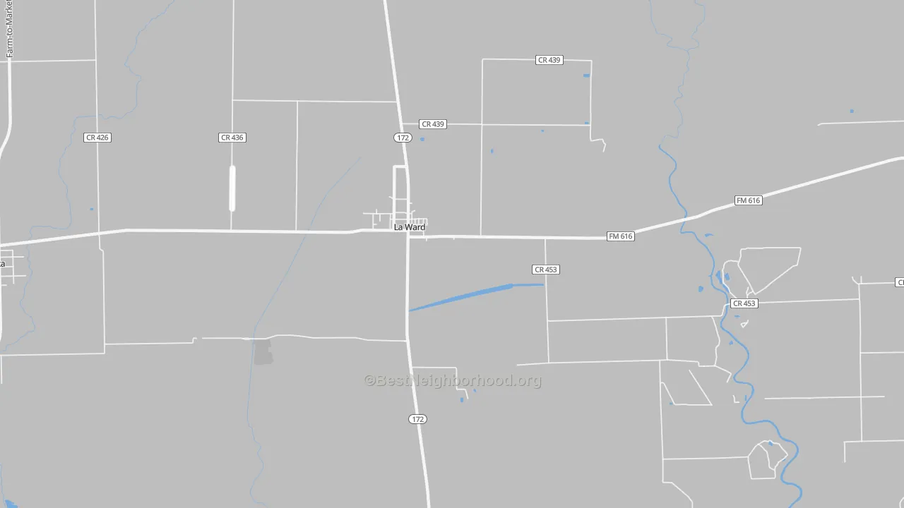 Transit Grade map of 77970, TX