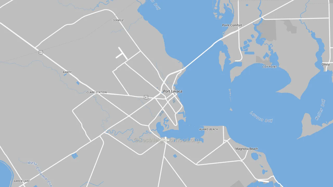Transit Grade map of 77979, TX