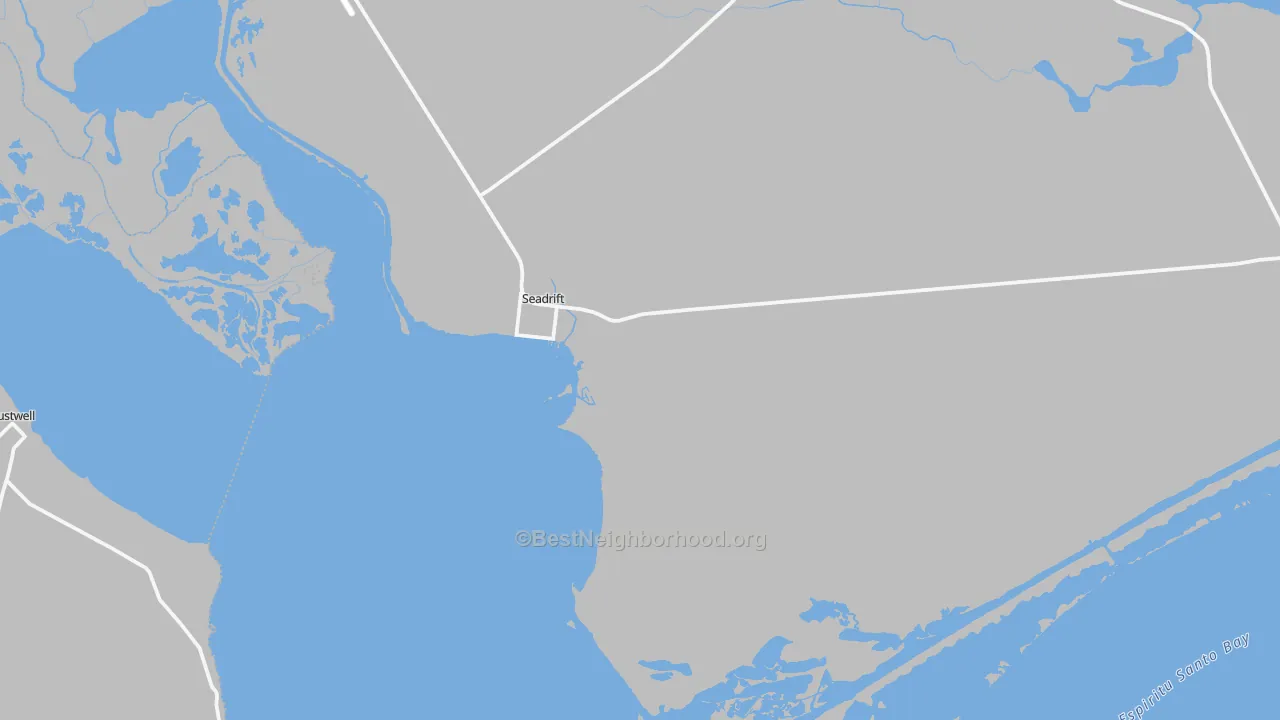 Transit Grade map of 77983, TX