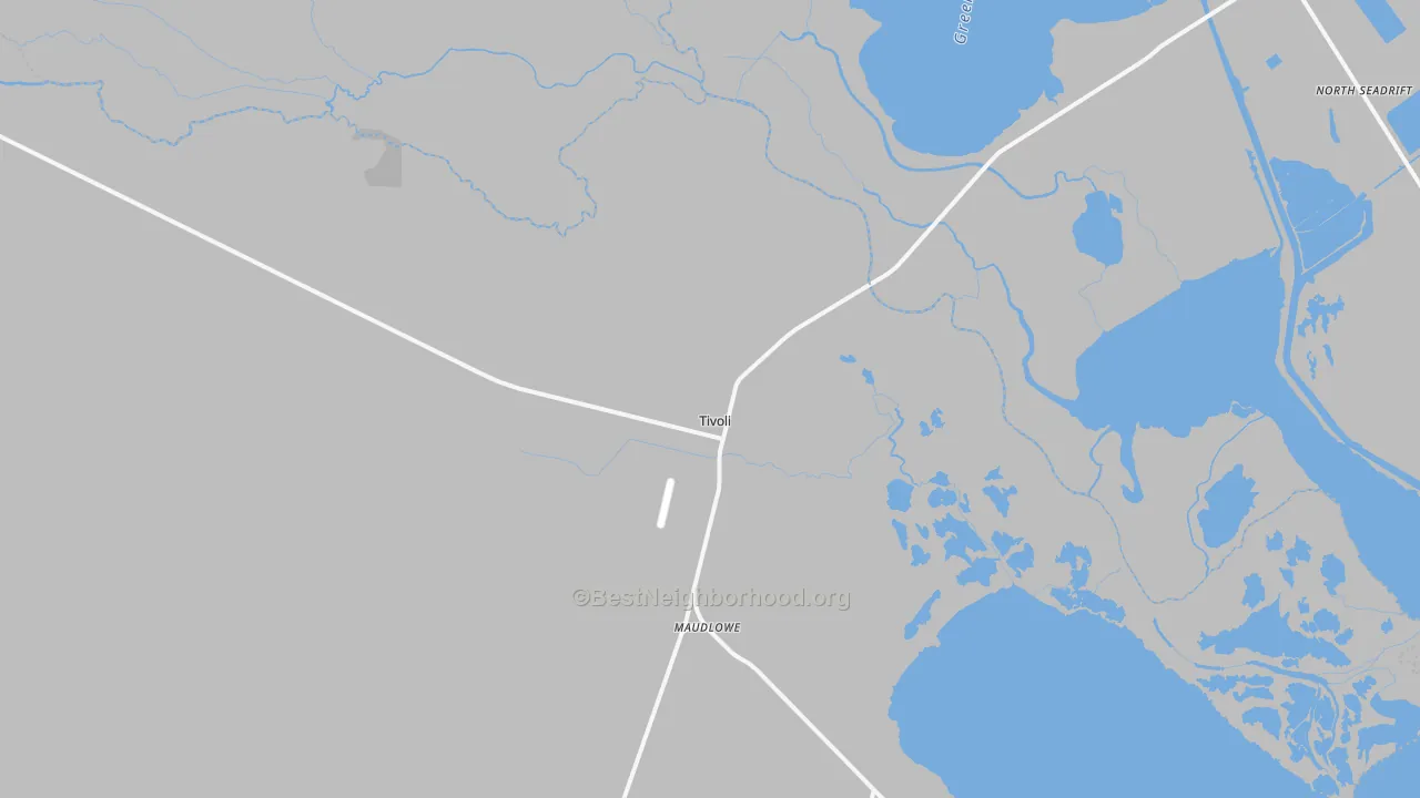 Transit Grade map of 77990, TX