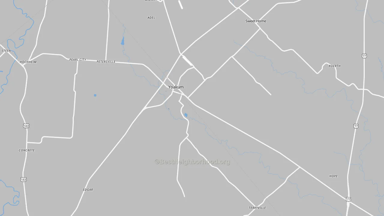 Transit Grade map of 77995, TX