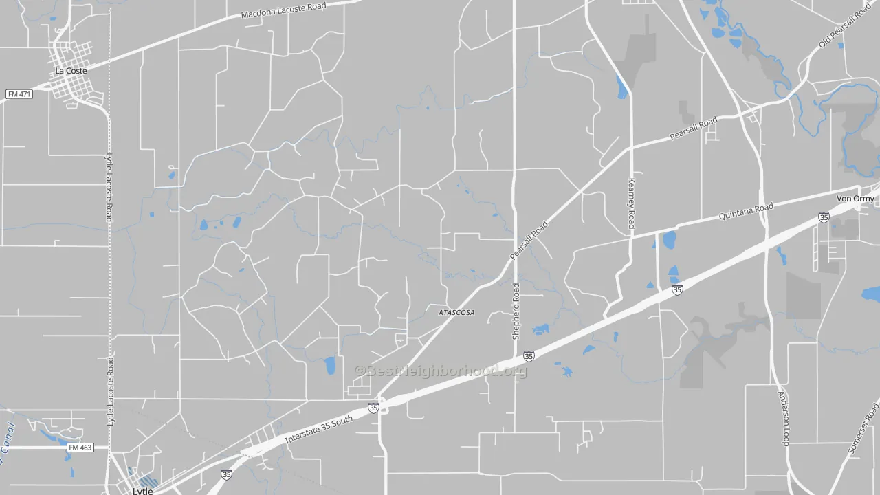 Transit Grade map of 78002, TX