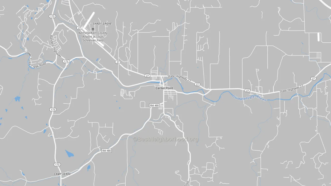 Transit Grade map of 78010, TX