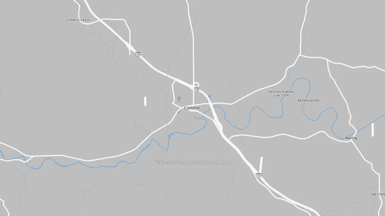 Transit Grade map of 78013, TX