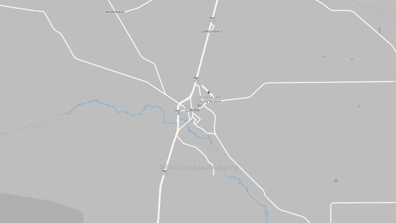 Transit Grade map of 78014, TX