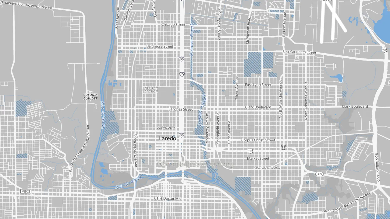 Transit Grade map of 78040, TX