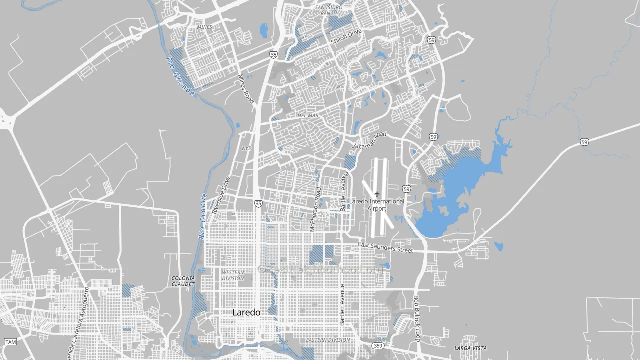 Transit Grade map of 78041, TX