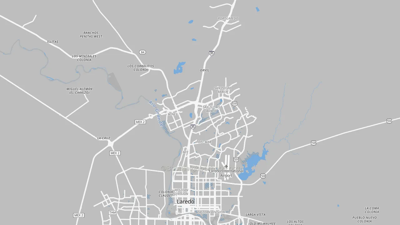 Transit Grade map of 78045, TX