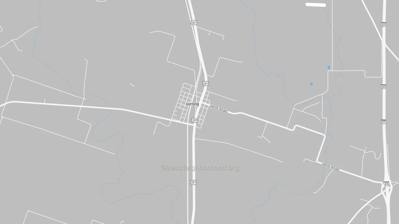 Transit Grade map of 78050, TX