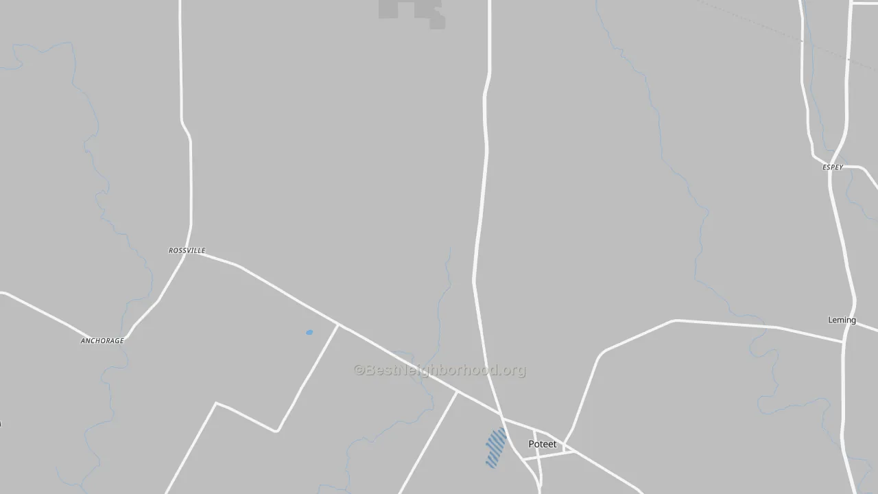 Transit Grade map of 78065, TX