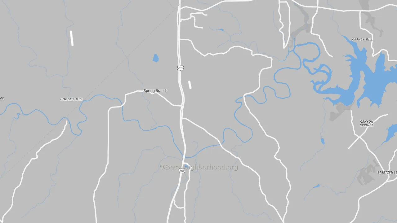 Transit Grade map of 78070, TX