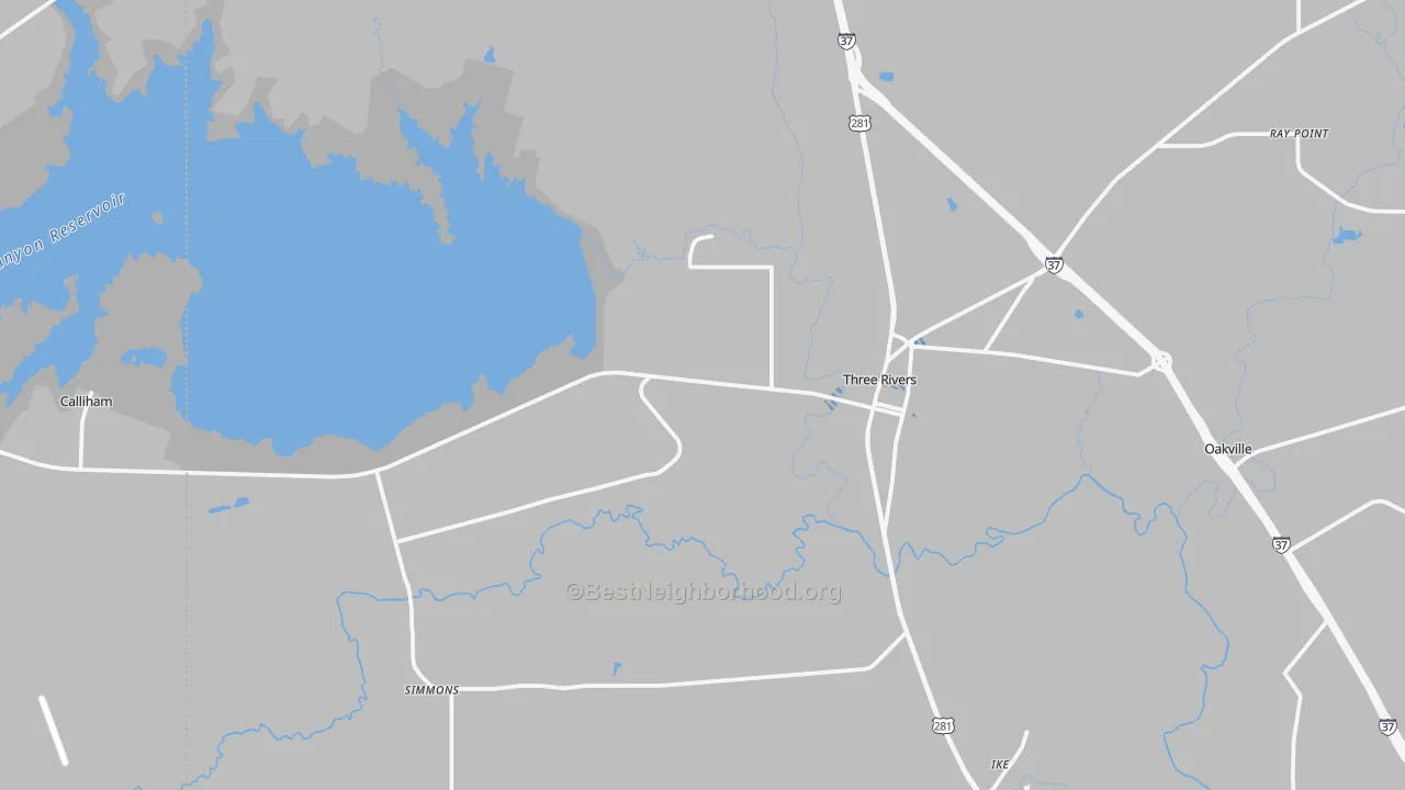 Transit Grade map of 78071, TX