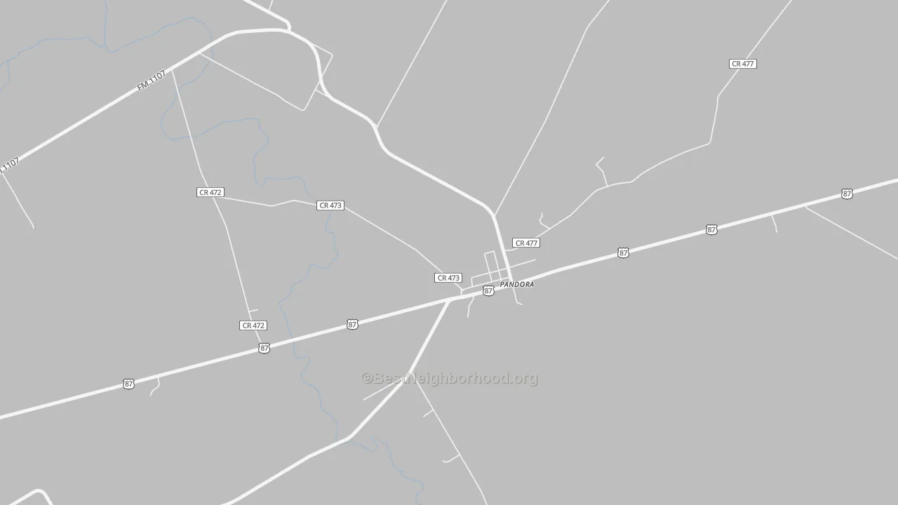 Transit Grade map of 78143, TX