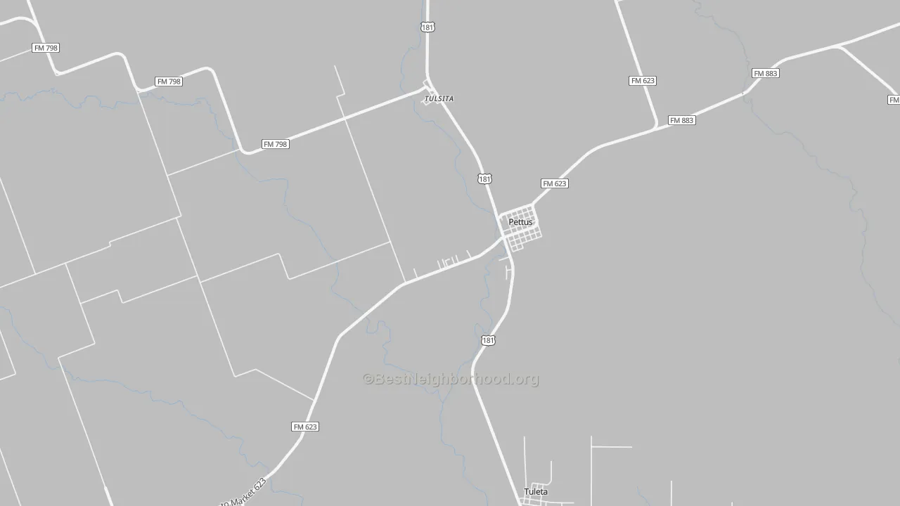 Transit Grade map of 78146, TX