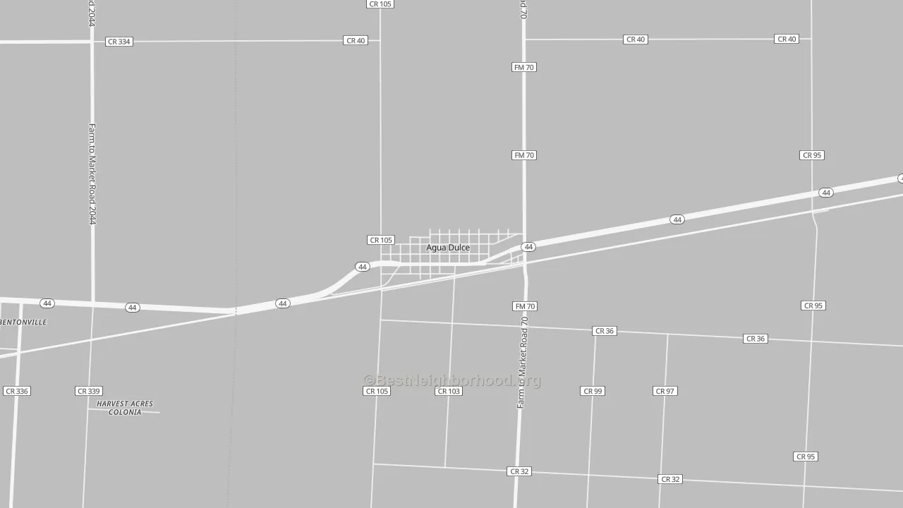 Transit Grade map of 78330, TX