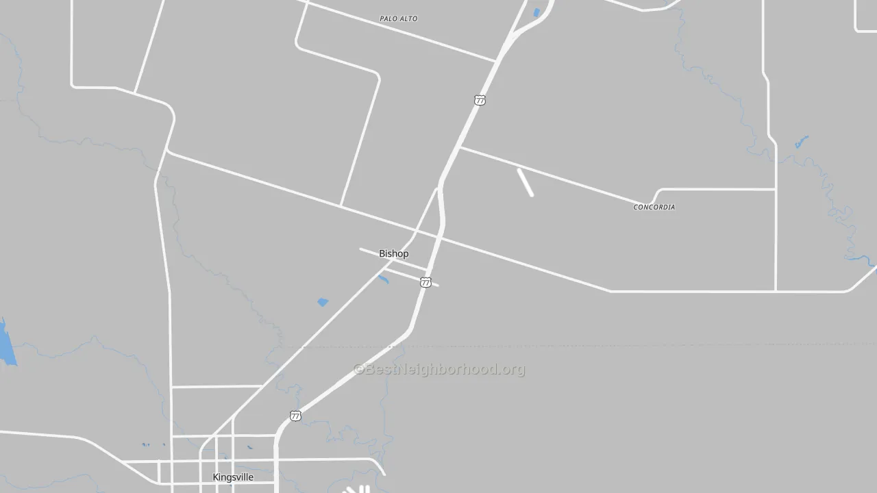 Transit Grade map of 78343, TX