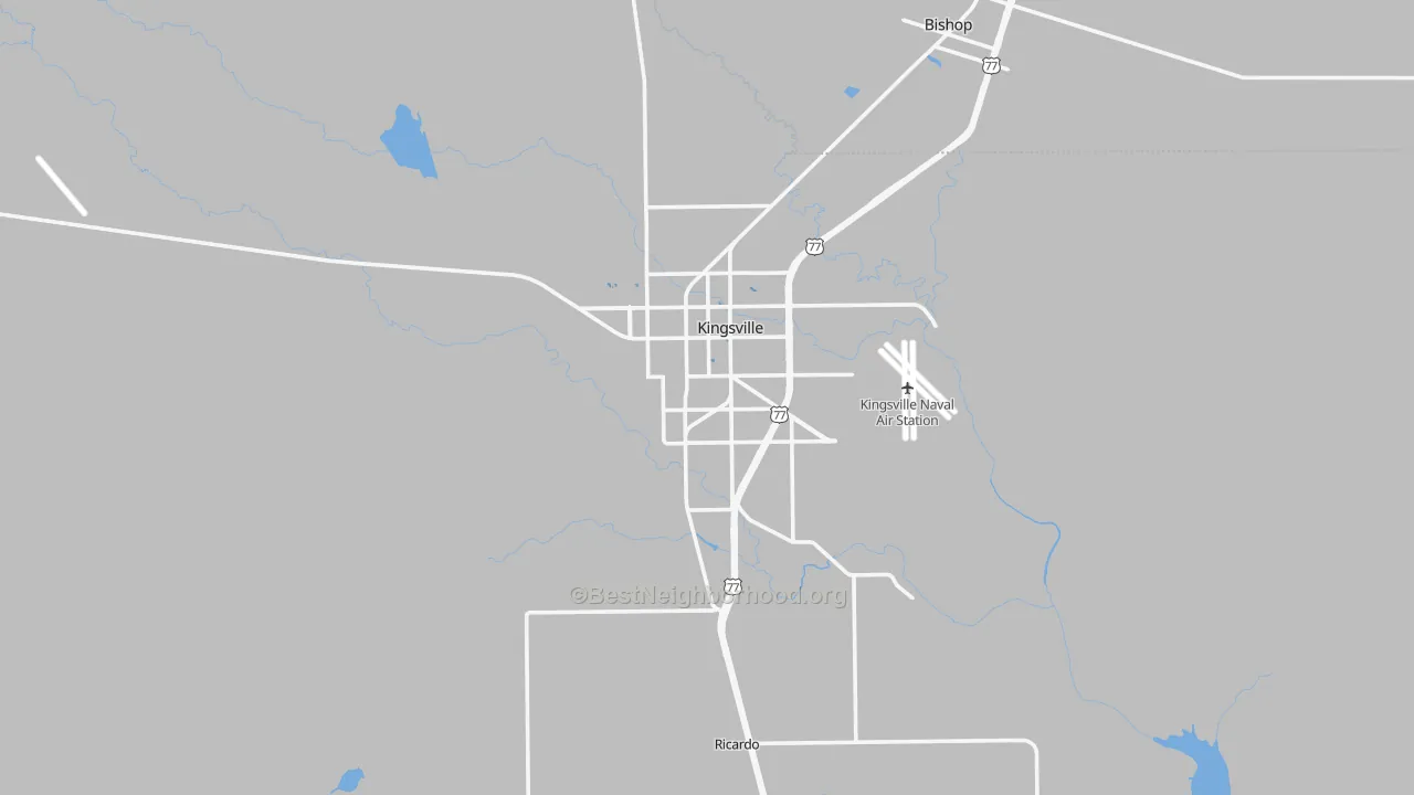 Transit Grade map of 78363, TX