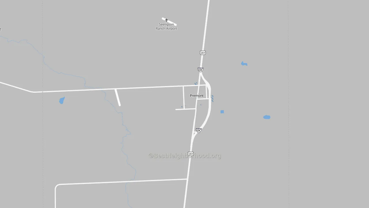 Transit Grade map of 78375, TX