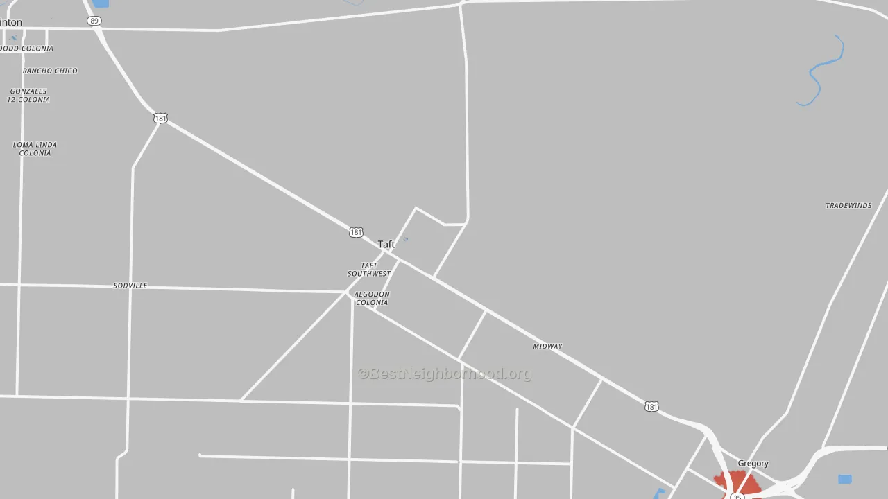 Transit Grade map of 78390, TX