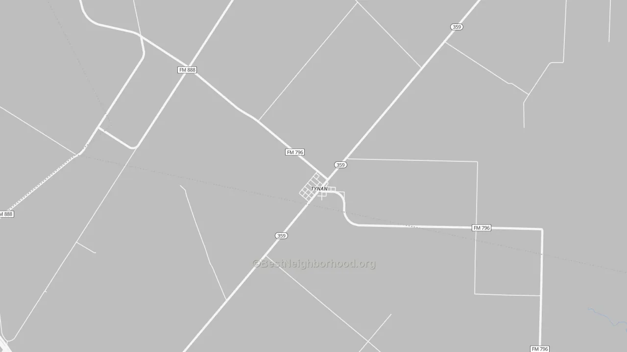 Transit Grade map of 78391, TX