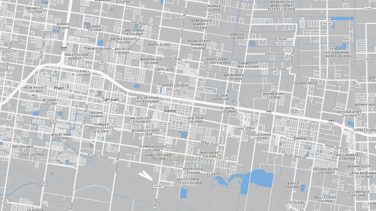 Transit Grade map of 78516, TX