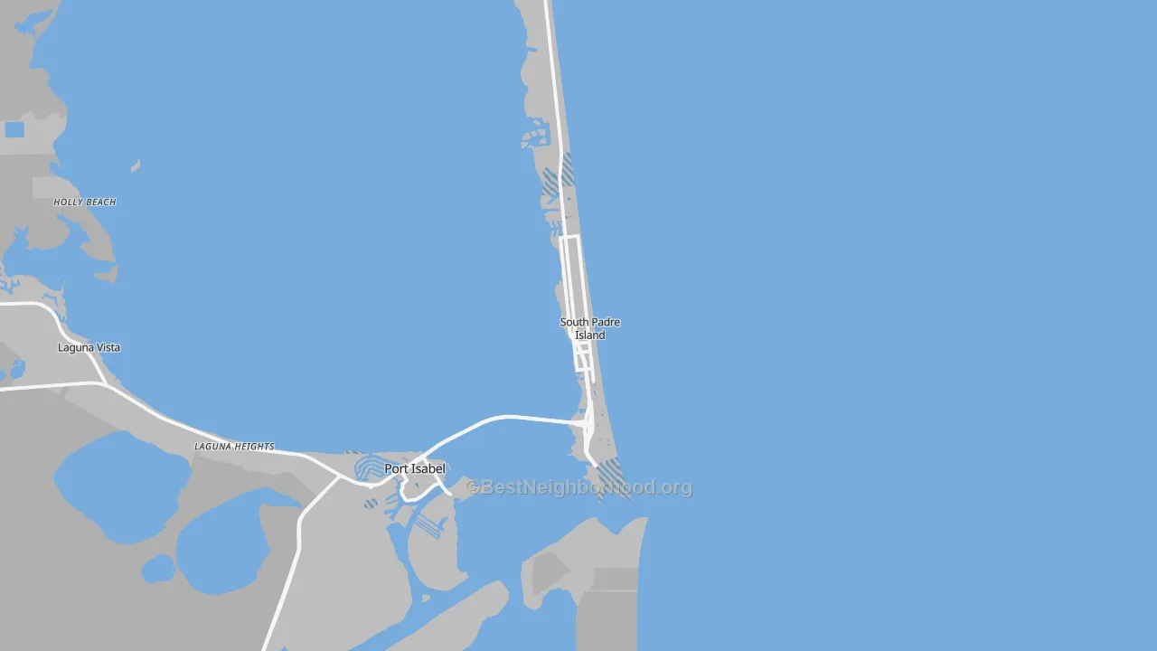 Transit Grade map of 78597, TX