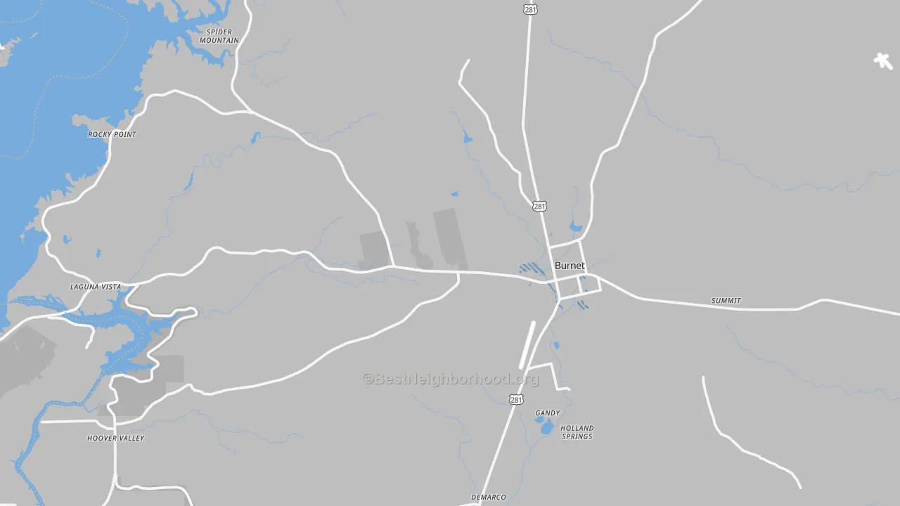 Transit Grade map of 78611, TX