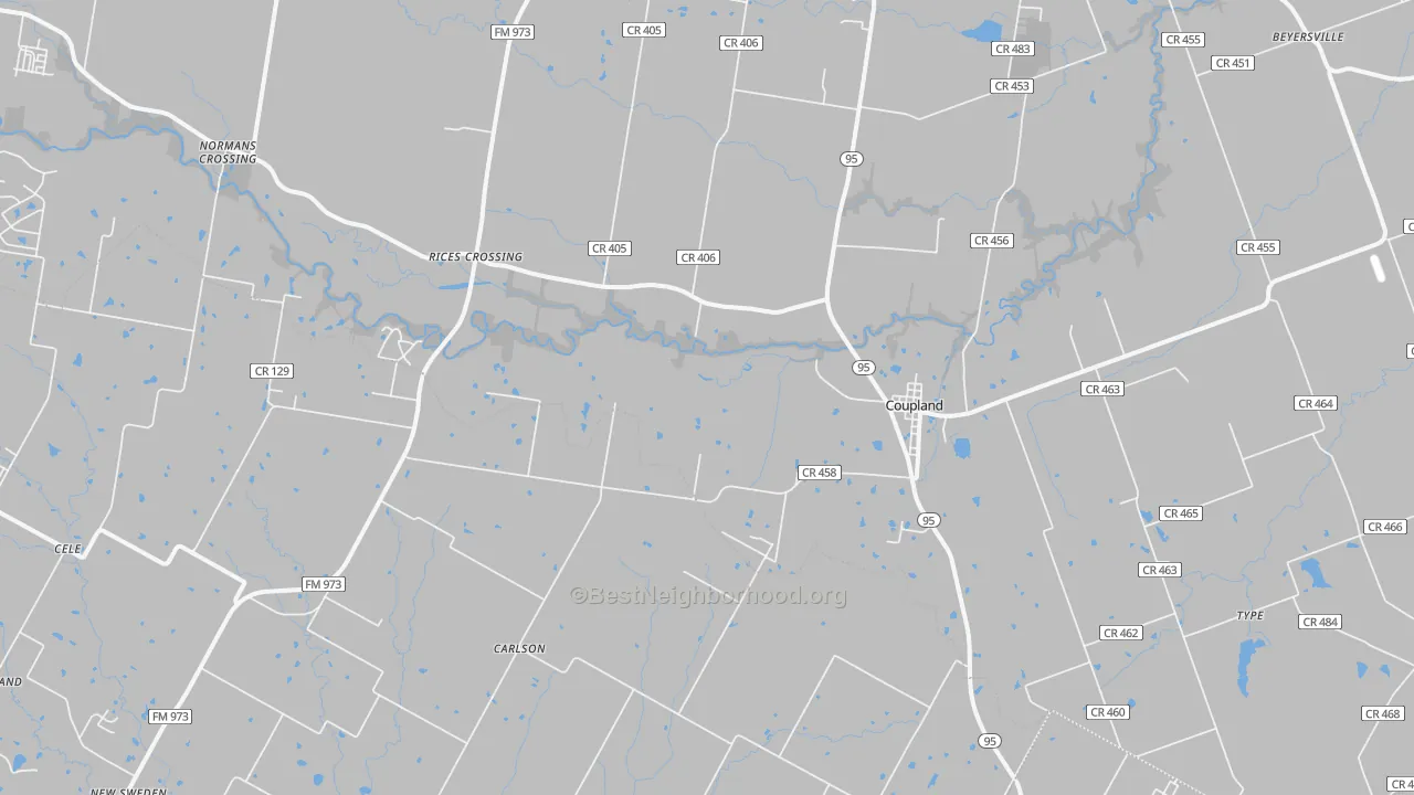 Transit Grade map of 78615, TX