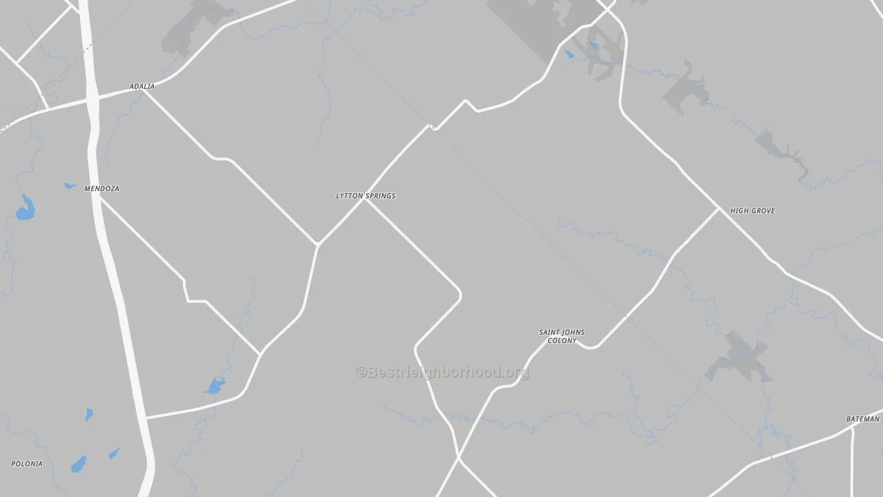 Transit Grade map of 78616, TX