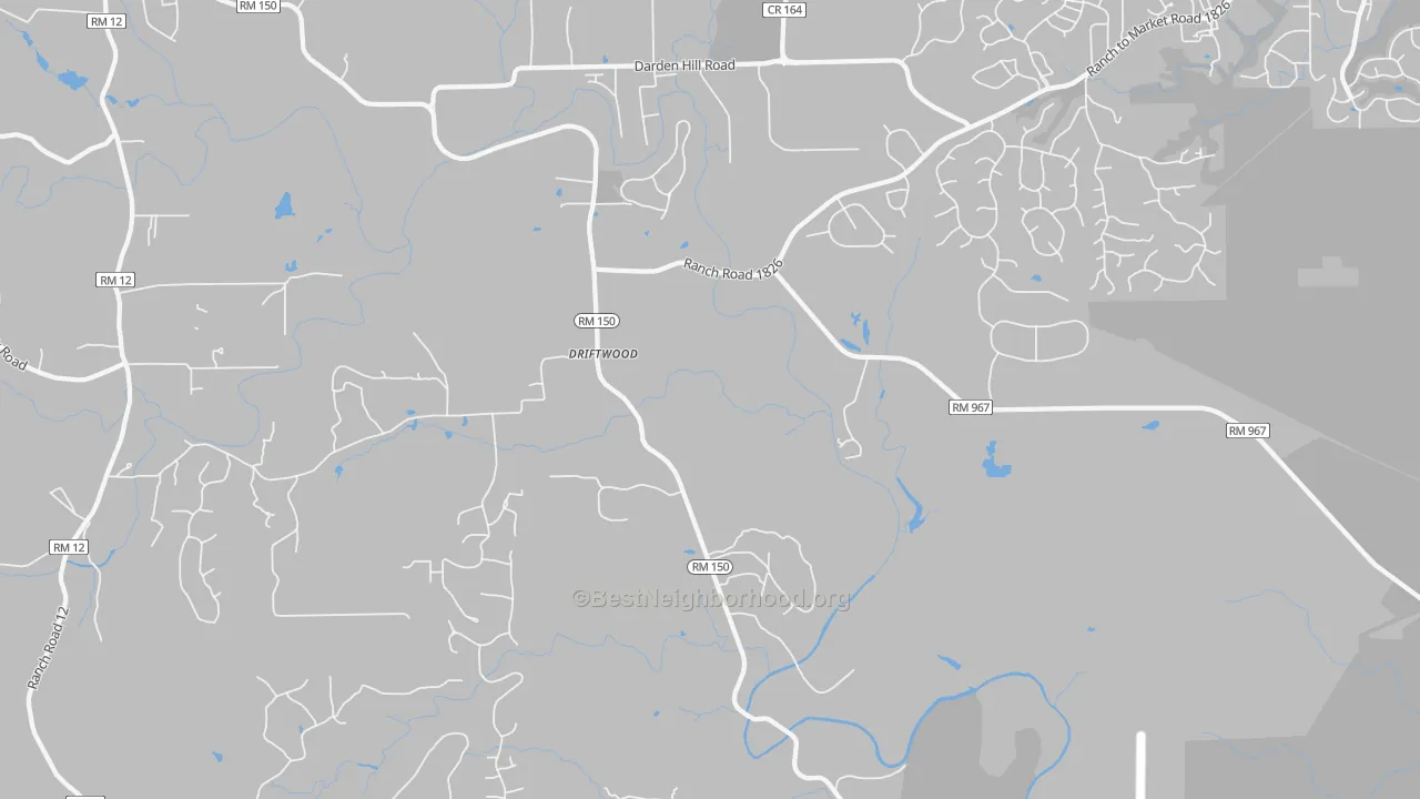 Transit Grade map of 78619, TX