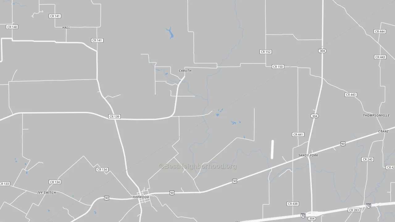 Transit Grade map of 78632, TX