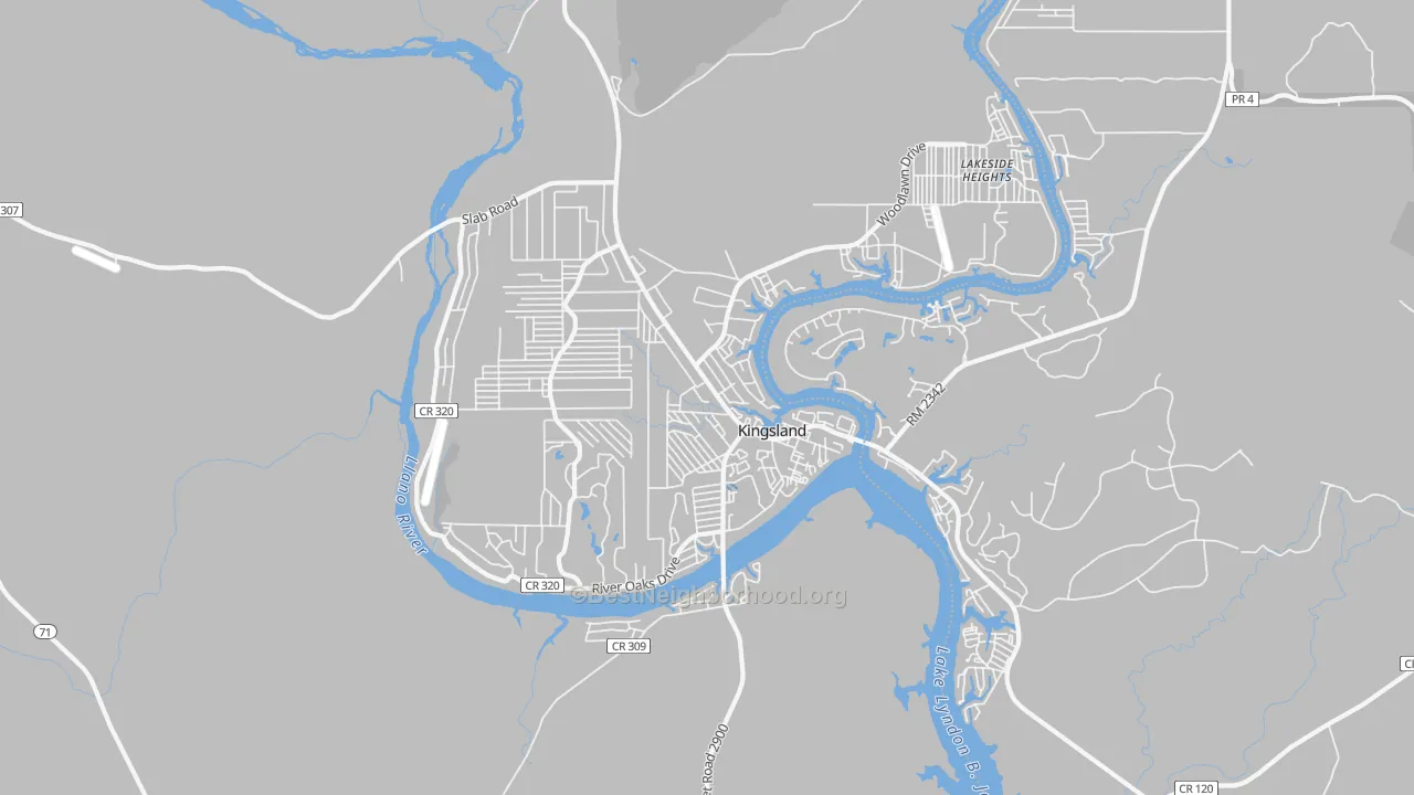 Transit Grade map of 78639, TX