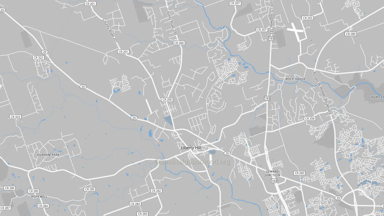 Transit Grade map of 78642, TX