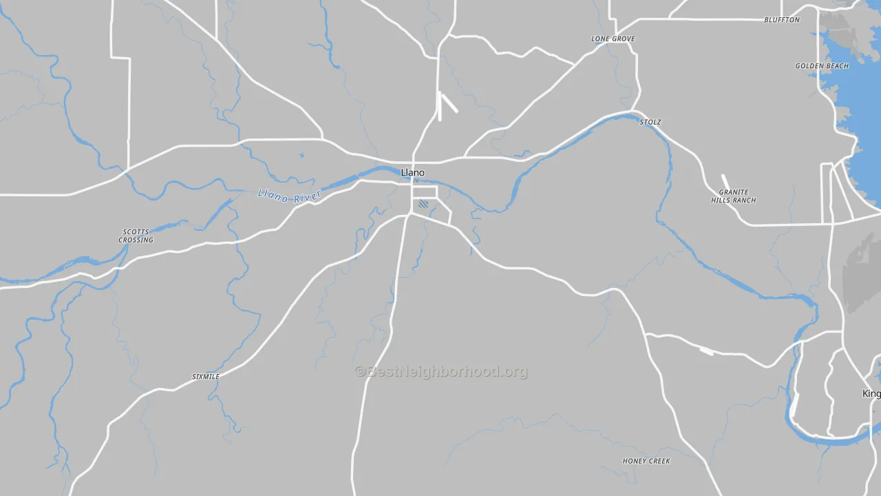 Transit Grade map of 78643, TX