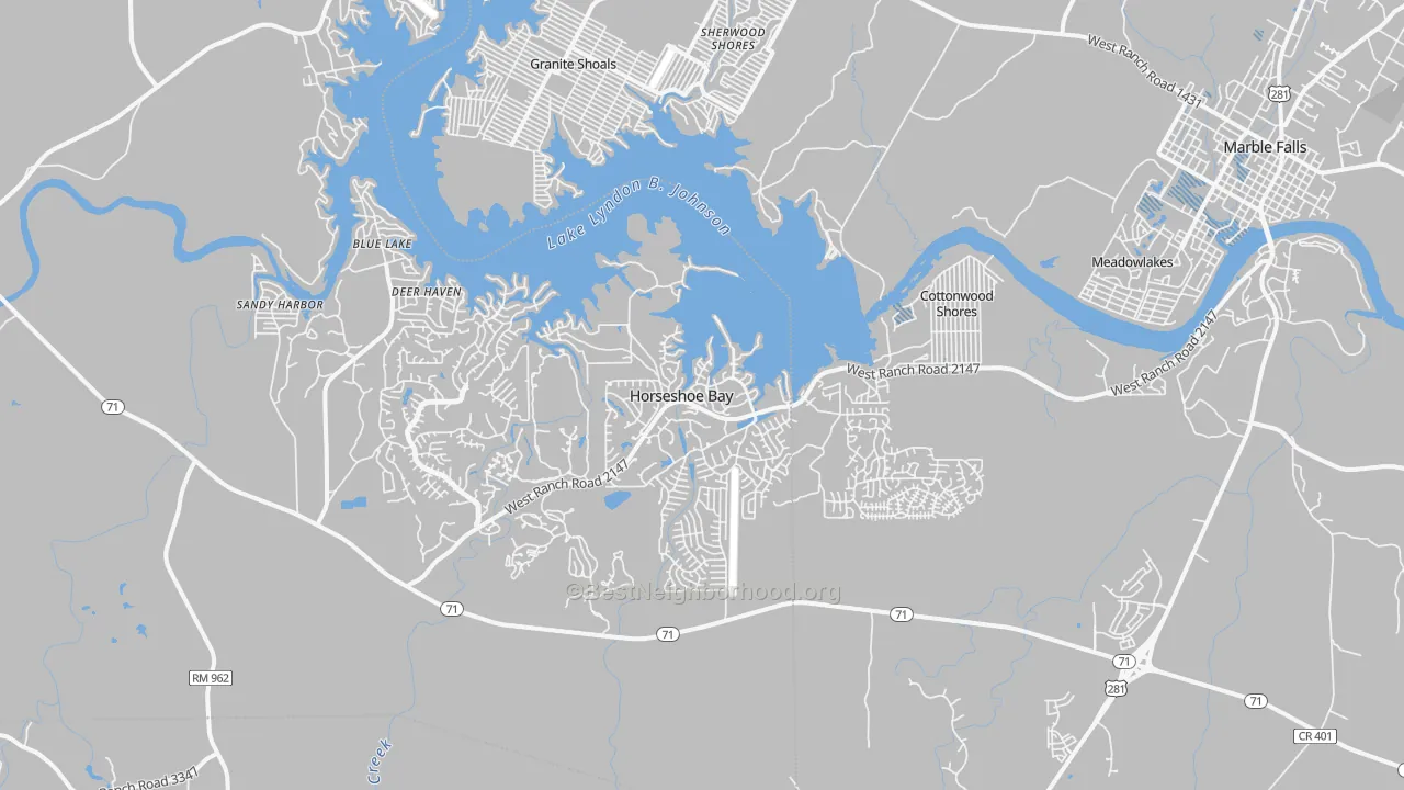 Transit Grade map of 78657, TX
